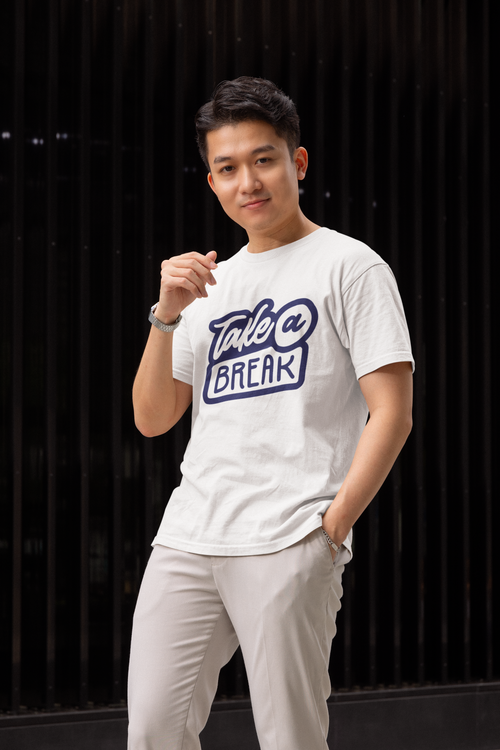 Men Classic Supima Cotton T-Shirt Soft. Breathable. Timeless.